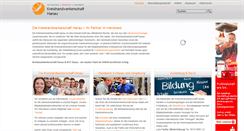 Desktop Screenshot of kh-hanau.de